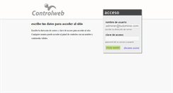 Desktop Screenshot of control-web.com